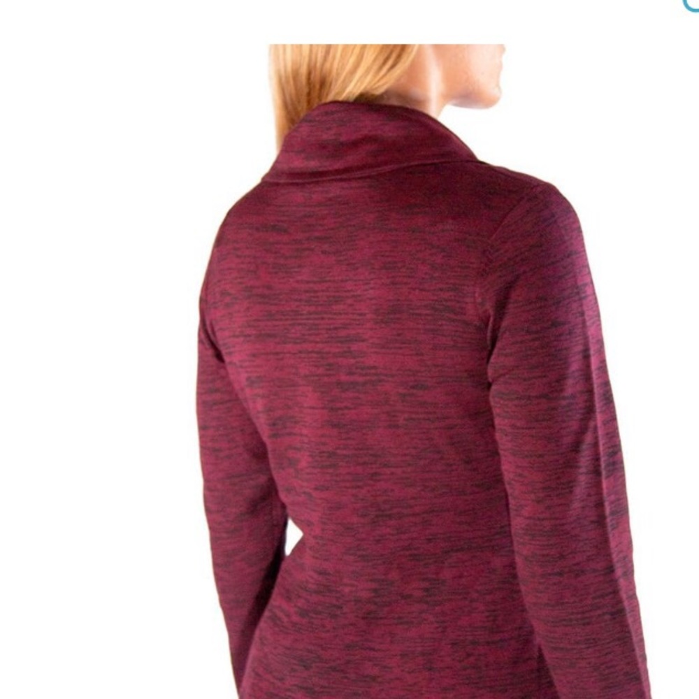 Nina Leonard Cowl Neck Pocket Sweater Dress - Picture 2 of 7